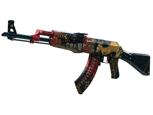 AK-47（StatTrak™） | 皇后 (略有磨损)