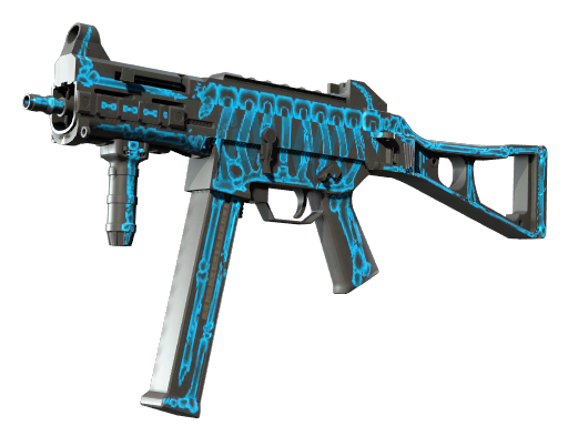 UMP-45（StatTrak™） | 曝光 (破损不堪)