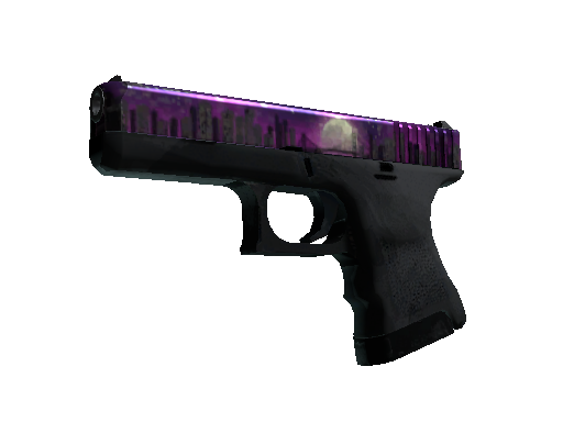格洛克 18 型（StatTrak™） | 城里的月光 (破损不堪)