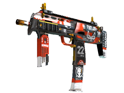 MP7(StatTrak™) | 血腥运动 (略有磨损)