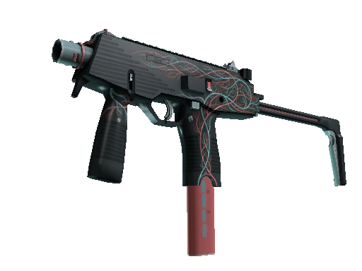 MP9（StatTrak™） | 毛细血管 (略有磨损)