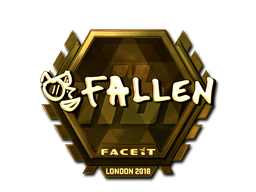 印花 | FalleN(金色)| 2018年伦敦锦标赛