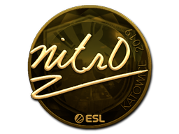 印花 | nitr0(金色)| 2019年卡托维兹锦标赛