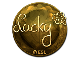 印花 | Lucky(金色)| 2019年卡托维兹锦标赛