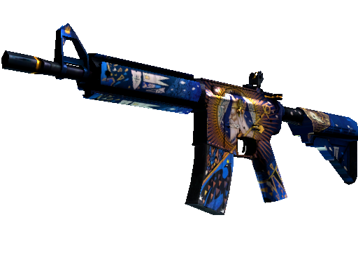 M4A4(StatTrak™) | 皇帝 (略有磨损)