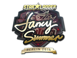 印花 | Summer(金色)| 2019年柏林锦标赛