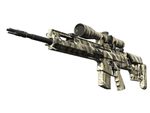 SCAR-20（StatTrak™） | 撕起来 (略有磨损)