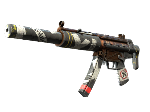 MP5-SD（StatTrak™） | 猛烈冲锋 (战痕累累)
