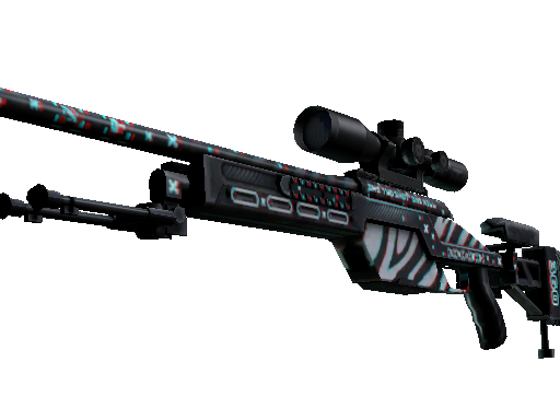 SSG 08（StatTrak™） | 抖枪 (略有磨损)