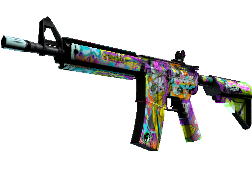 M4A4(StatTrak™) | 活色生香 (略有磨损)
