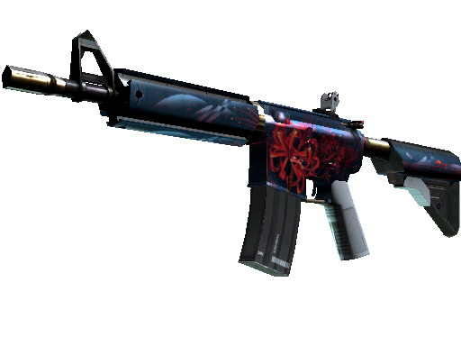 M4A4（StatTrak™） | 彼岸花 (略有磨损)