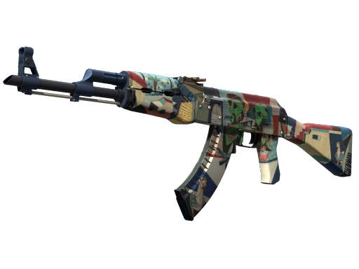 AK-47(StatTrak™) | 抽象派 1337 (崭新出厂)