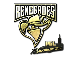 印花 | Renegades (金色) | 2021年斯德哥尔摩锦标赛