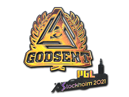 印花 | GODSENT (全息) | 2021年斯德哥尔摩锦标赛