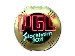 印花 | PGL (金色) | 2021年斯德哥尔摩锦标赛