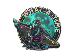 印花 | 翼装飞行（全息）