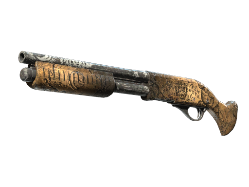 截短霰弹枪（StatTrak™） | 灵应牌 (略有磨损)