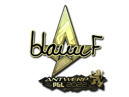 印花 | blameF(金色) | 2022年安特卫普锦标赛