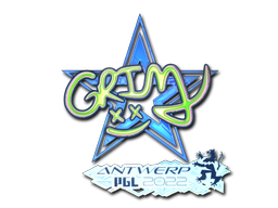 印花 | Grim（全息） | 2022年安特卫普锦标赛