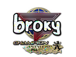 印花 | broky(闪耀,冠军) | 2022年安特卫普锦标赛