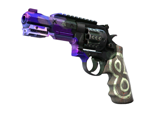 R8 左轮手枪（StatTrak™） | 疯狂老八 (破损不堪)