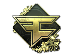 印花 | FaZe Clan(金色)| 2022年里约热内卢锦标赛