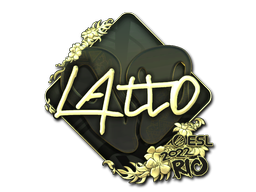 印花 | latto(金色)| 2022年里约热内卢锦标赛