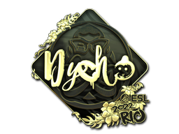 印花 | Dycha(金色)| 2022年里约热内卢锦标赛