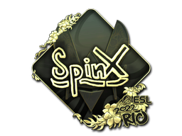 印花 | Spinx(金色)| 2022年里约热内卢锦标赛
