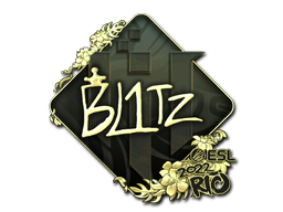 印花 | bLitz（金色）| 2022年里约热内卢锦标赛
