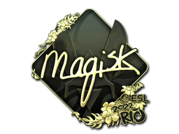 印花 | Magisk(金色)| 2022年里约热内卢锦标赛