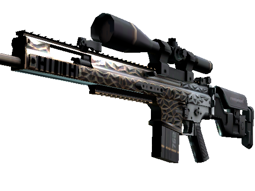 SCAR-20(StatTrak™) | 碎片 (略有磨损)
