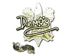 印花 | DemQQ(金色)| 2023年巴黎锦标赛