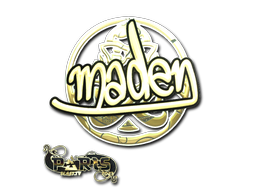 印花 | maden（金色）| 2023年巴黎锦标赛