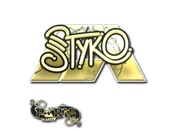 印花 | STYKO（金色）| 2023年巴黎锦标赛