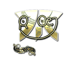 印花 | roeJ（金色）| 2023年巴黎锦标赛