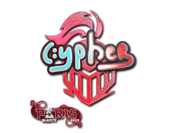 印花 | Cypher（全息）| 2023年巴黎锦标赛