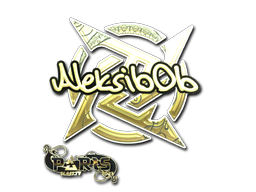 印花 | Aleksib（金色）| 2023年巴黎锦标赛