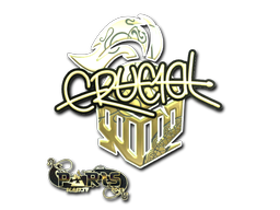 印花 | CRUC1AL（金色）| 2023年巴黎锦标赛