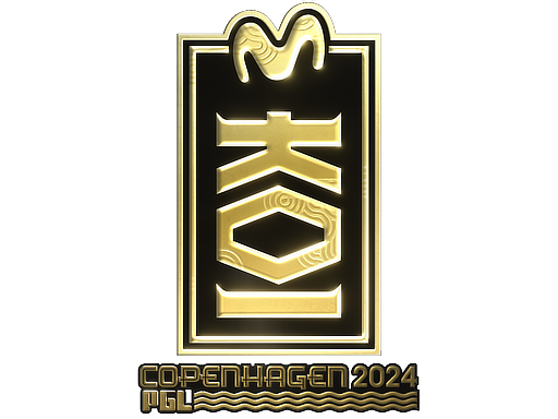 印花 | KOI（金色）| 2024年哥本哈根锦标赛
