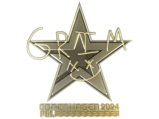 印花 | Grim(金色)| 2024年哥本哈根锦标赛