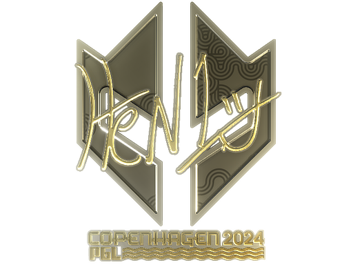 印花 | HEN1（金色）| 2024年哥本哈根锦标赛