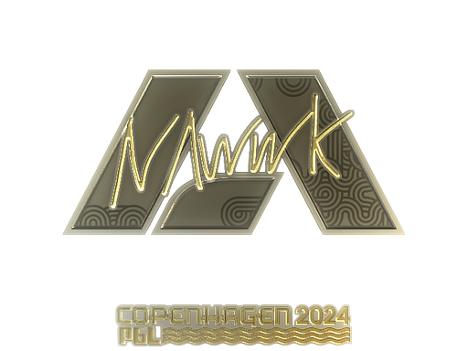 印花 | nawwk(金色)| 2024年哥本哈根锦标赛