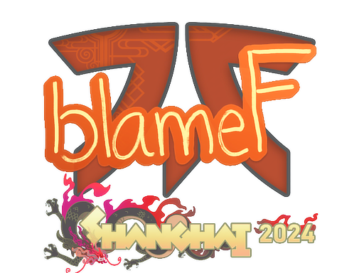 印花 | blameF | 2024年上海锦标赛
