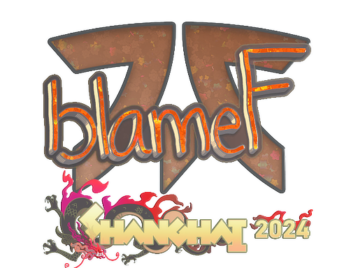 印花 | blameF（闪耀）| 2024年上海锦标赛