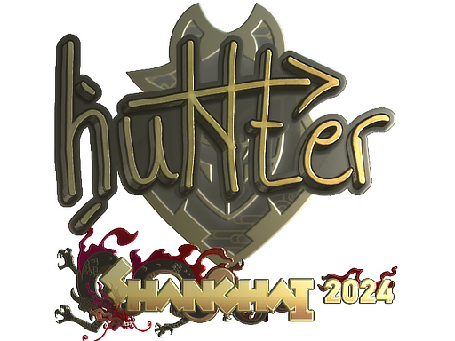 印花 | huNter-（金色）| 2024年上海锦标赛