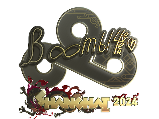 印花 | Boombl4（金色）| 2024年上海锦标赛