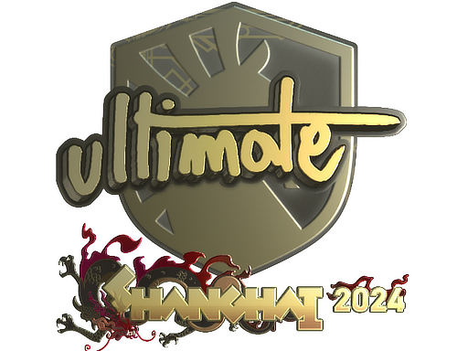 印花 | ultimate（金色）| 2024年上海锦标赛