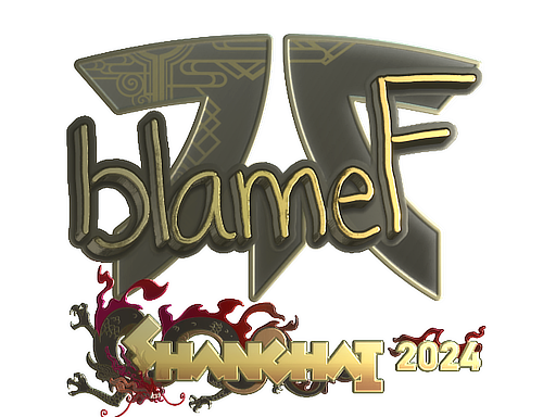 印花 | blameF(金色)| 2024年上海锦标赛