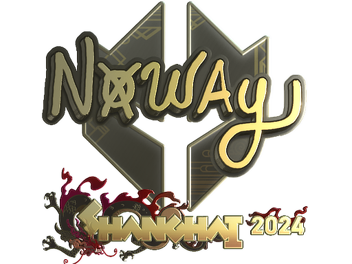 印花 | noway(金色)| 2024年上海锦标赛